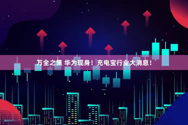 万全之策 华为现身！充电宝行业大消息！